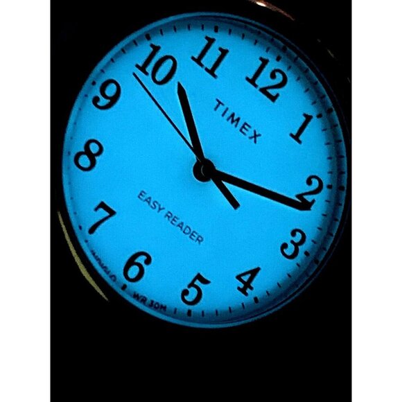 Timex Women's Watch TW2V94800 Quartz Indiglo White Dial Brown Leather St… - Picture 7 of 14